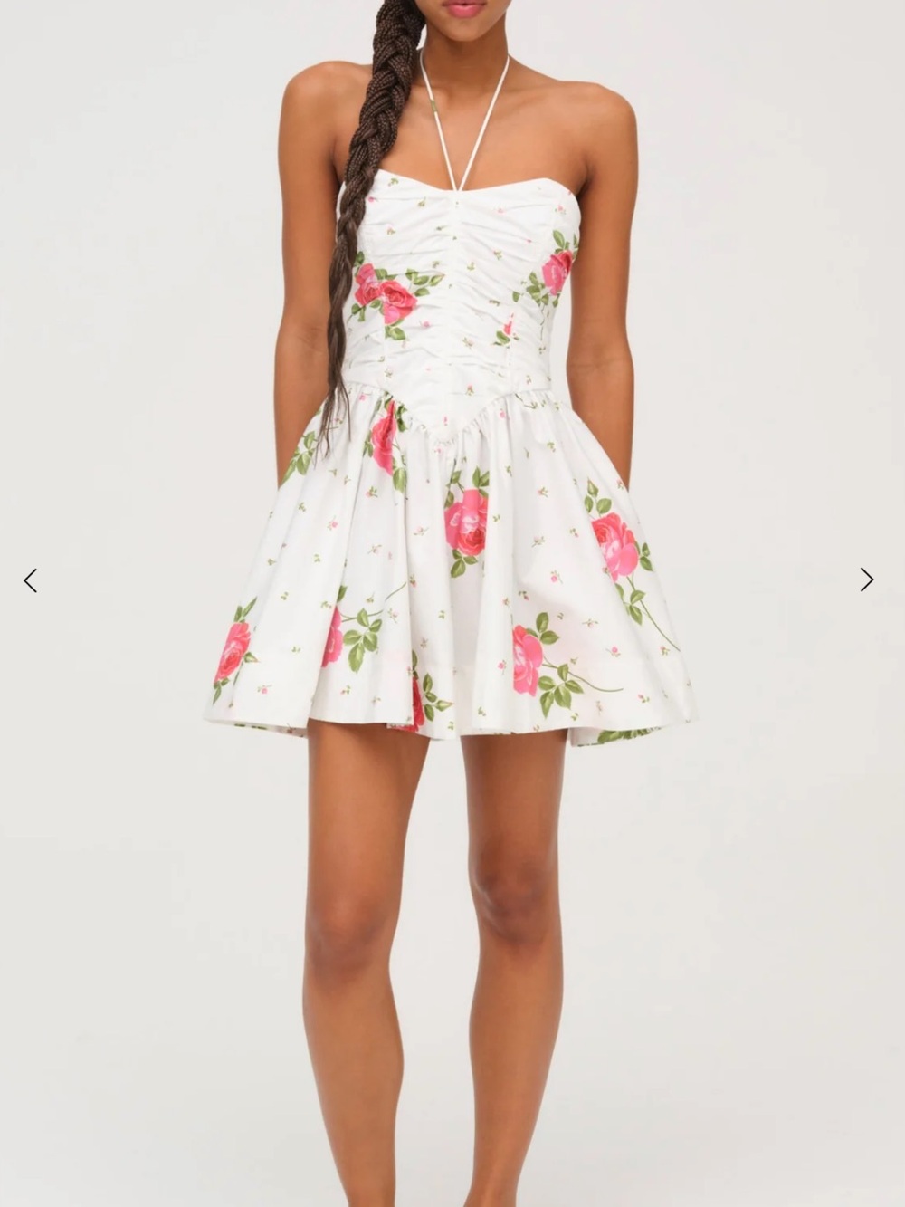 For Love and Lemons Rosebud Corset mini dress